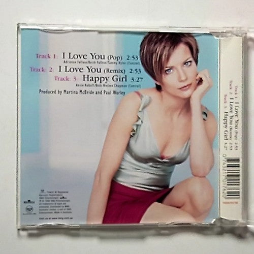 Martina McBride – I Love You (CD, 1999) Australia 74321701762