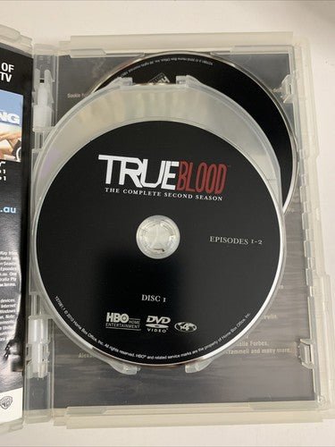 True Blood : Season 2 (DVD, 2009, 5-Disc) Region 4