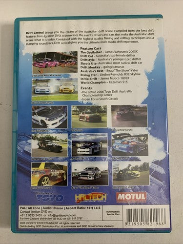 Team Toyo Presents Drift Central: Edition 001 (DVD) All Regions