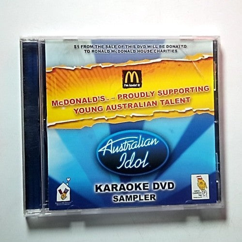 Australian Idol Karaoke DVD Sampler (DVD, 2003) All Regions Australia