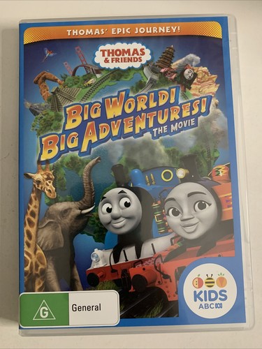Thomas & Friends: Big World! Big Adventure! The Movie (DVD, 2018) Region 4 NEW