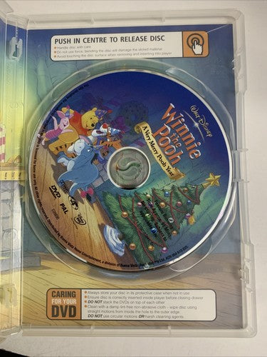 Winnie the Pooh: A Very Merry Pooh Year (DVD, 2002) Disney Regoin 4