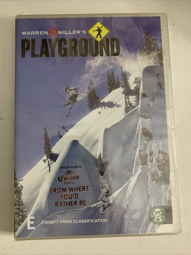 Warren Miller's Playground (DVD, 2007) All Regions NEW Sealed