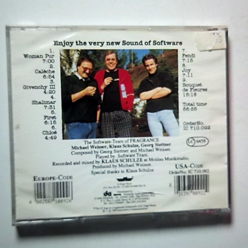 Software – Fragrance (CD, 1990) USA & Europe IC 710.092