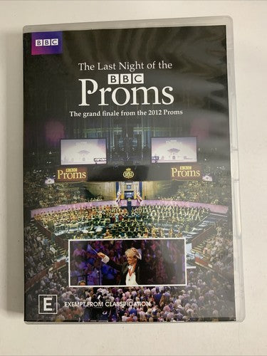 Last Night of the Proms 2012 (DVD, 2013) BBC Region 4