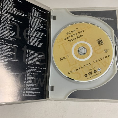 The Best Bits of the Late Show (Champagne Edition, DVD, 1992, 2-Disc) Region 4