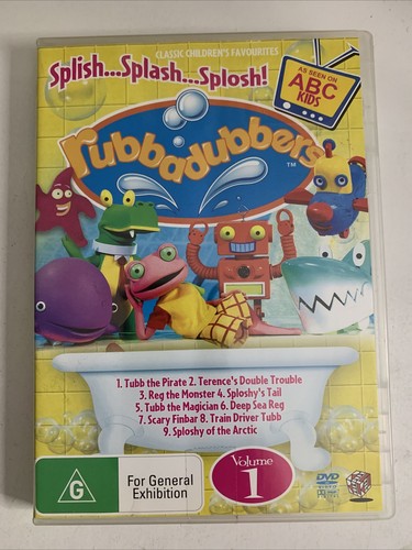 Rubbadubbers: Volume 1 (DVD, 2007) ABC Kids Animation Region 4