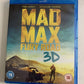 Mad Max-Fury Road 3D (Blu-ray 3D + 2D, 2013) Tom Hardy Region B