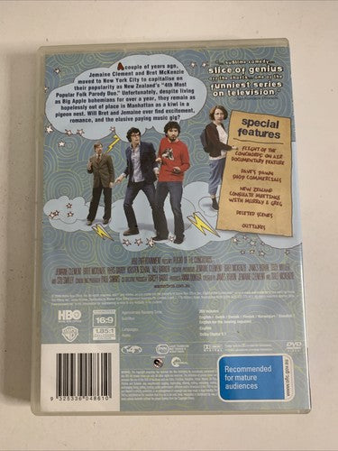 Flight of the Conchords : Season 2 (DVD, 2008, 2-Disc) Region 4