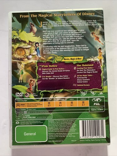 Tinker Bell (DVD, 2008) Disney Region 4