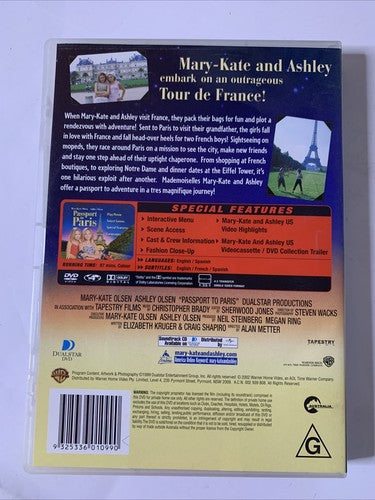 Passport to Paris (DVD, 2001) Ashley Olsen, Mary-Kate Olsen Region 4