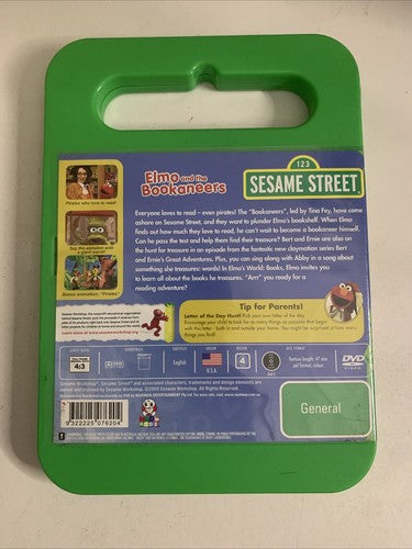 Sesame Street: Elmo and the Bookaneers :  Pirates Who Love to Read (DVD, 2008)