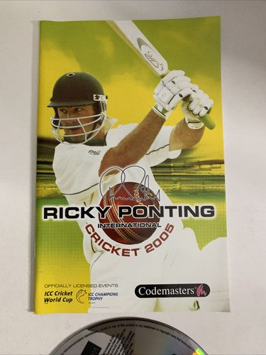 Ricky Ponting International Cricket 2005 PS2 PlayStation 2 PAL Game Complete