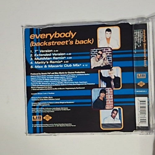 Backstreet Boys – Everybody (Backstreet's Back) (CD, 1997) Australia MUSH01676.2
