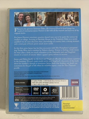 All Creatures Great and Small: The Complete Series 1 (DVD, 1978, 4-Disc) Region4