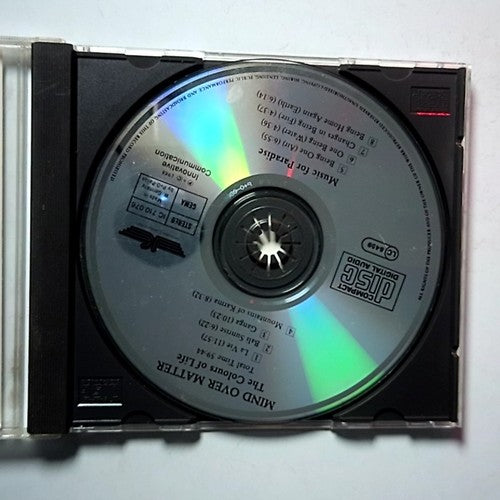 Mind Over Matter – The Colours Of Life (CD) UK, Europe & US IC 710.076