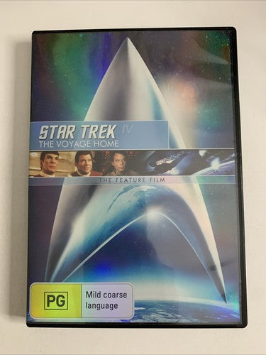 Star Trek IV: The Voyage Home (DVD, 1986) William Shatner, Leonard Nimoy Region4