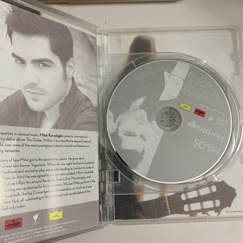 Milos Karadalegic - Heartstrings (DVD + CD, 2013, 2-Discs) All Regions