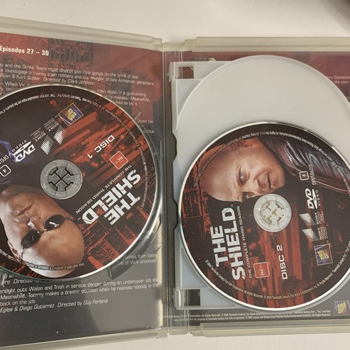 The Shield : Season 3 (DVD, 2002, 4-Disc) Region 4