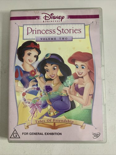 Disney Princess Stories: Tales of Friendship : Vol 2 (DVD, 2005) Region 4