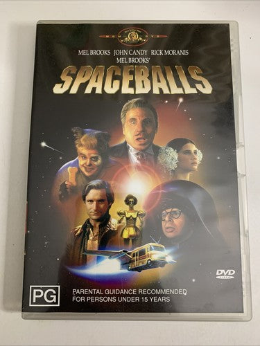 Spaceballs (DVD, 1987) Mel Brooks, John Candy, Rick Moranis Region 4