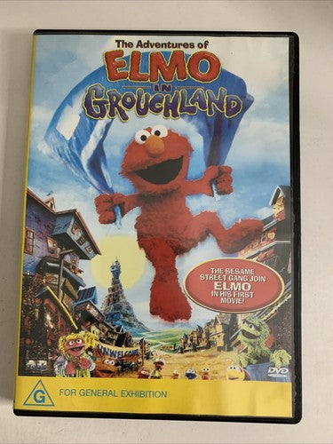 The Adventures of Elmo in Grouchland (DVD, 1999) Vanessa Williams Region 4
