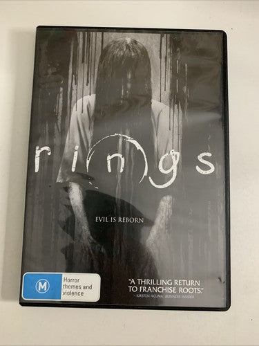 Rings (DVD, 2017) Alex Roe, Matilda Anna Ingrid Lutz Horror Region 4