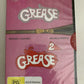 Grease 1 & 2 (DVD, 1978, 2-Disc) John Travolta Region 4 NEW Sealed