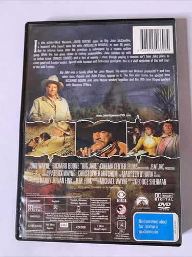 Big Jake (DVD, 1971) John Wayne Region 4