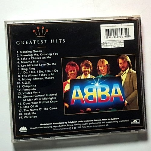 ABBA – Gold (Greatest Hits) (CD, 1992) Europe 517 007-2