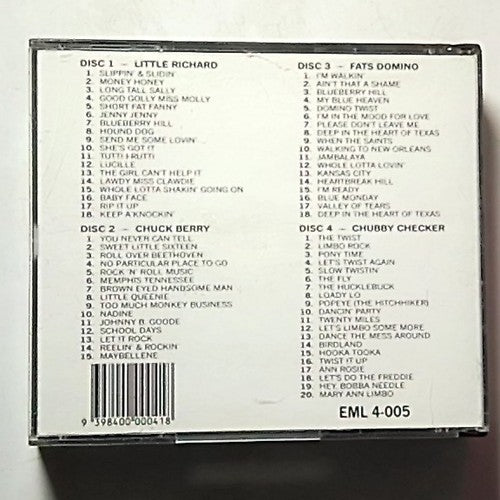 Various – Rock's Greatest (CD, 1995, 4-Disc) EML 4-019