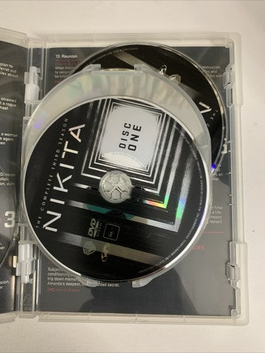 Nikita : Season 3 (DVD, 2012, 5-DIsc) Maggie Q Region 4