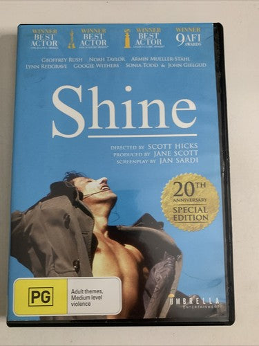 Shine (DVD, 1996) Geoffrey Rush All Regions