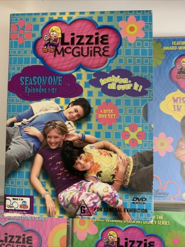 Lizzie McGuire : Season 1 Boxset (DVD, 2002, 4-Disc) Hilary Duff Region 4