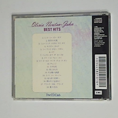 Olivia Newton-John – Best Hits (CD, 1995) Japan FECP 30445