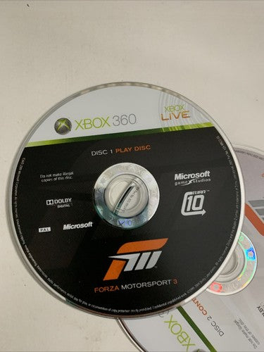 Forza Motorsport 3 Microsoft XBOX 360 PAL Car Racing Game Complete