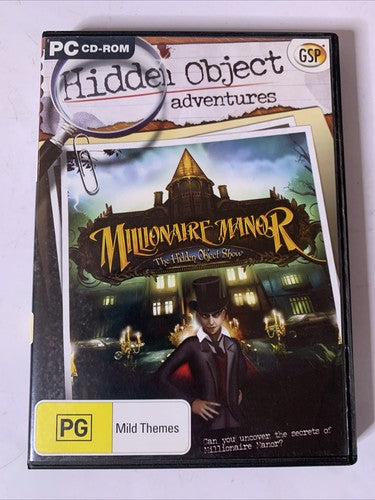 Millionaire Manor: The Hidden Object Show PC Windows CD-ROM Game NEW
