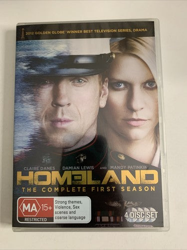 Homeland : Season 1 (DVD, 2011, 4-Disc) Region 4