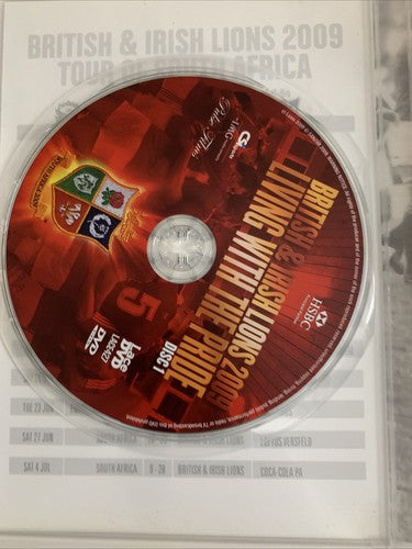 British & Irish Lions 2009 Living With Three Pride (DVD, 2-Disc) All Regions