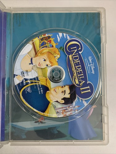 Cinderella II: Dreams Come True (DVD, 2002) Disney Animated Movie Region 4