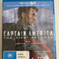 Captain America: The First Avenger (Blu-ray 3D + 2D, 2011, 3-Disc) Region B