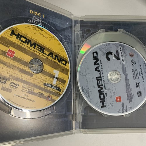 Homeland : Season 1 (DVD, 2011, 4-Disc) Region 4