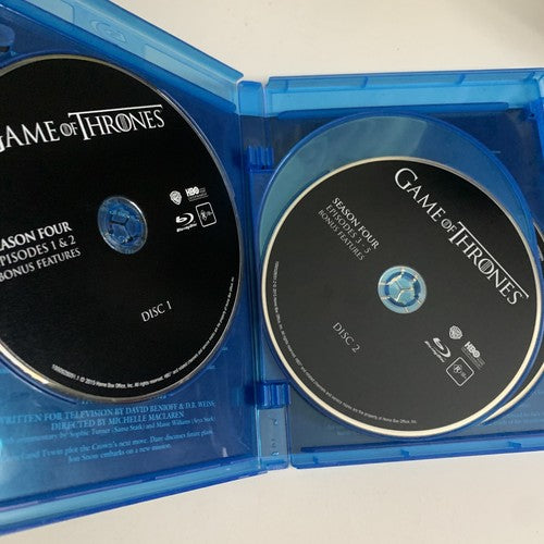 Game of Thrones : Season 4 (Blu-ray, 2014, 4-Disc) Region B