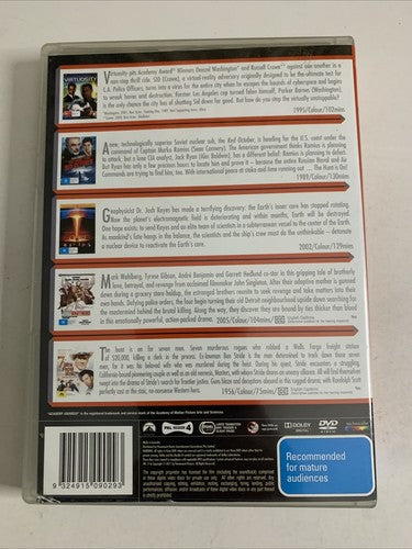 Virtuosity / Hunt For Red October / Core/ Four Brothers/ 7 Men From Now (DVD)
