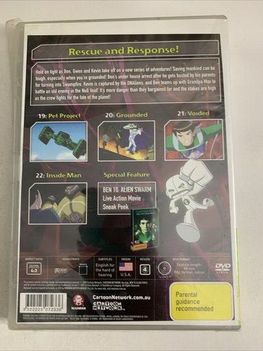 Ben 10 Alien Force : Vol 5 (DVD, 2008) Region 4 NEW
