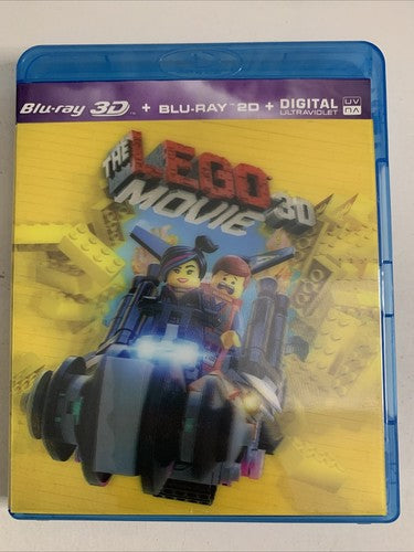 The Lego Movie 3D (Blu-ray 3D + 2D, 2014, 2-Disc) Regoin B