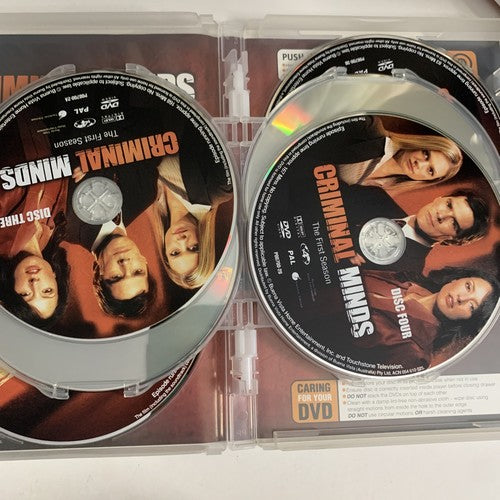 Criminal Minds : Season 1 (DVD, 2005, 6-Disc) Region 4
