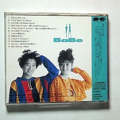 BaBe – Bravo! (CD, 1987) Japan D32A0293