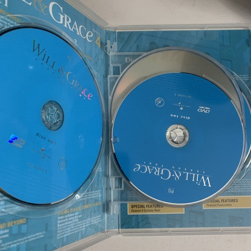 Will & Grace : Season 4 (DVD, 2000, 4-Disc) Region 4