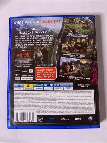 Far Cry 4 Limited Edition PS4 PlayStation 4 2014 Game